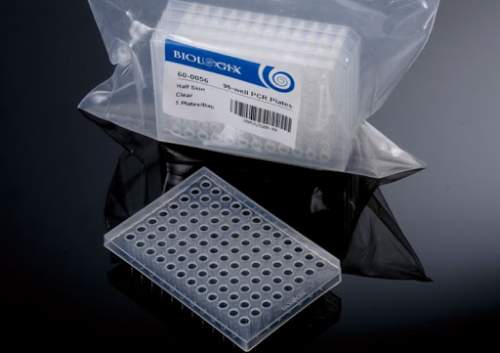 Placas de PCR con 96 pozos